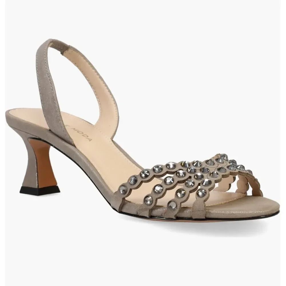 PELLE MODA -โFelice Sandal in Shimmer Suede
